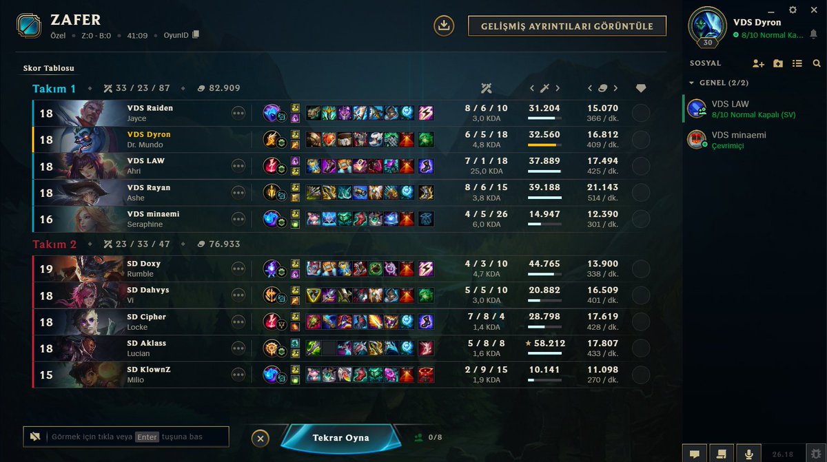 Dyronlol's tweet photo. Decent start to the season @VDSTeamgg https://t.co/5xk8MJxVea