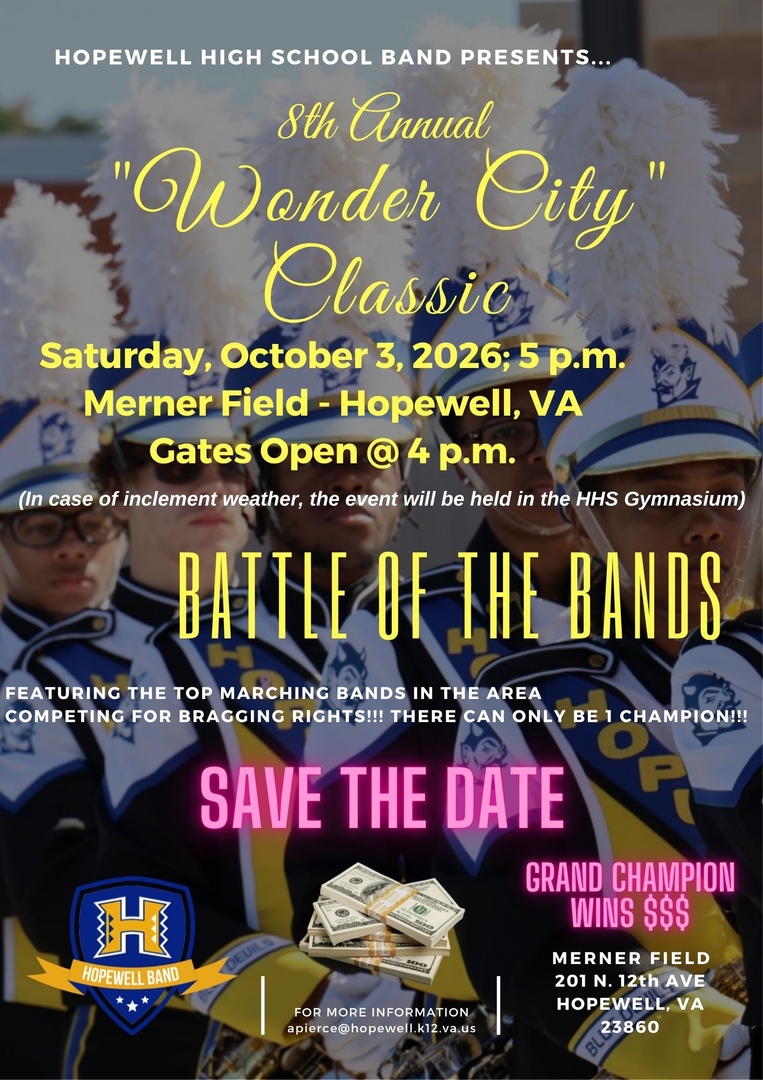 surryathletics's tweet photo. Cougar fans, let's support our Marching Band as they compete tomorrow in the 8th annual Wonder City Classic in Hopewell. Let's support all our student athletes.
#COUGARPRIDE #GOCOUGARS https://t.co/NJdEF1FKMn