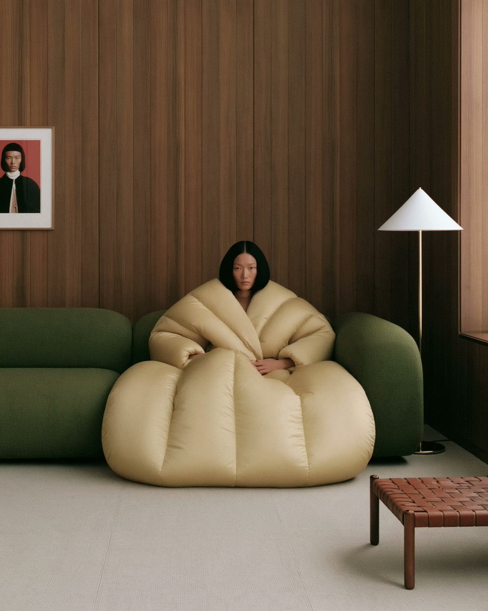jov_boris's tweet photo. Fashion, inspired by furniture. https://t.co/4KKrNeycpL
