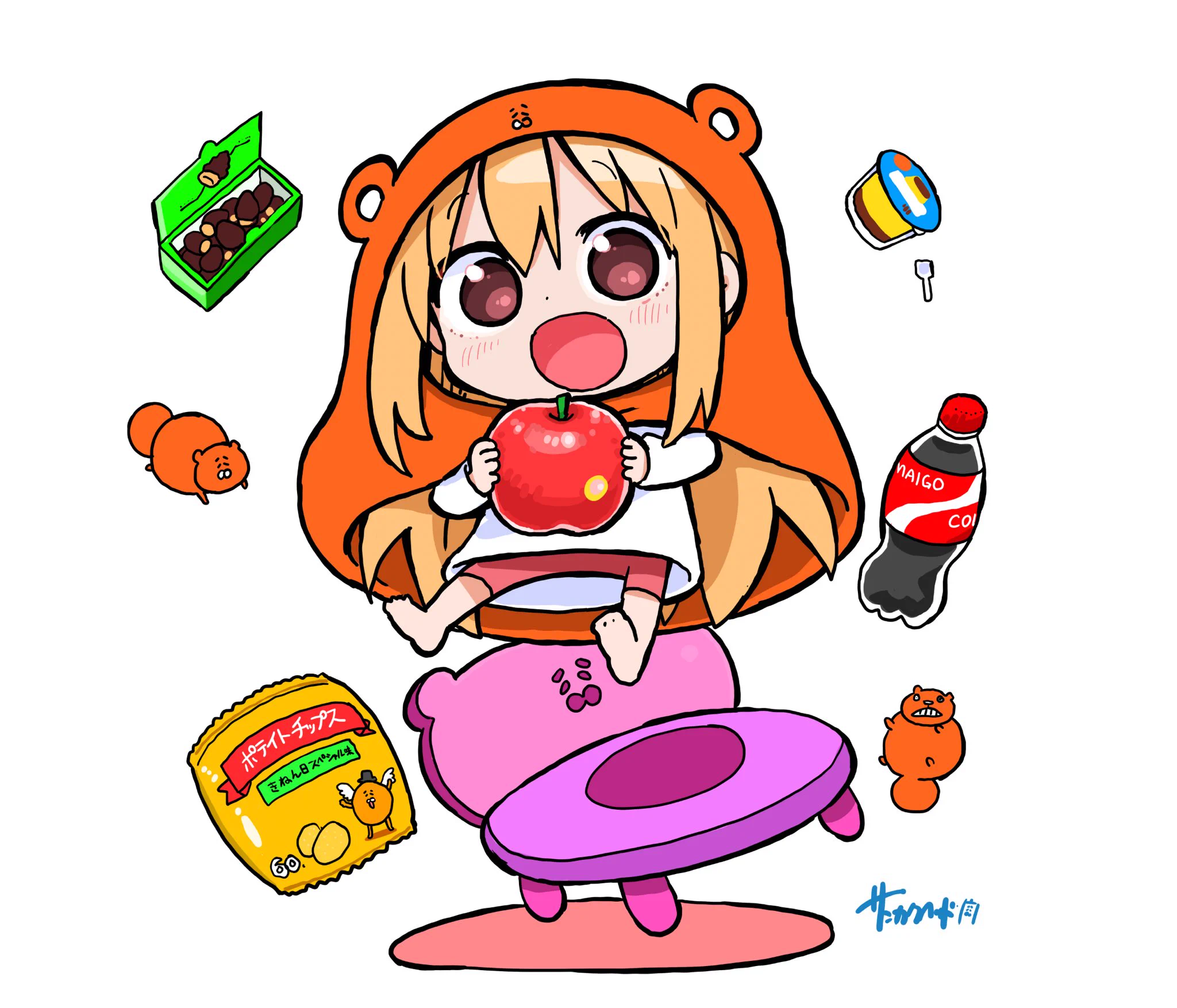 サンカクヘッド@うまるちゃん作者でYouTuber (@sankakuhead) / X