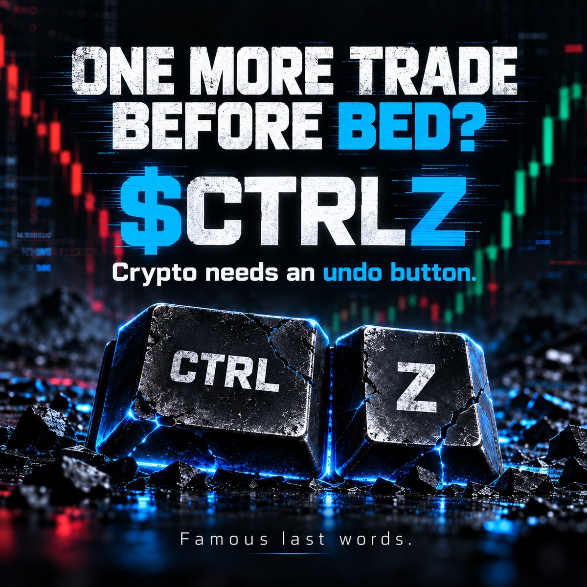 dvrkmatt3r's tweet photo. “I’m just gonna make one more trade before bed.”

Famous last words. 😂

Three hours later you’re staring at candles wondering where your evening went.

#CTRLZ #CryptoTwitter https://t.co/DYCtn4Wnyp