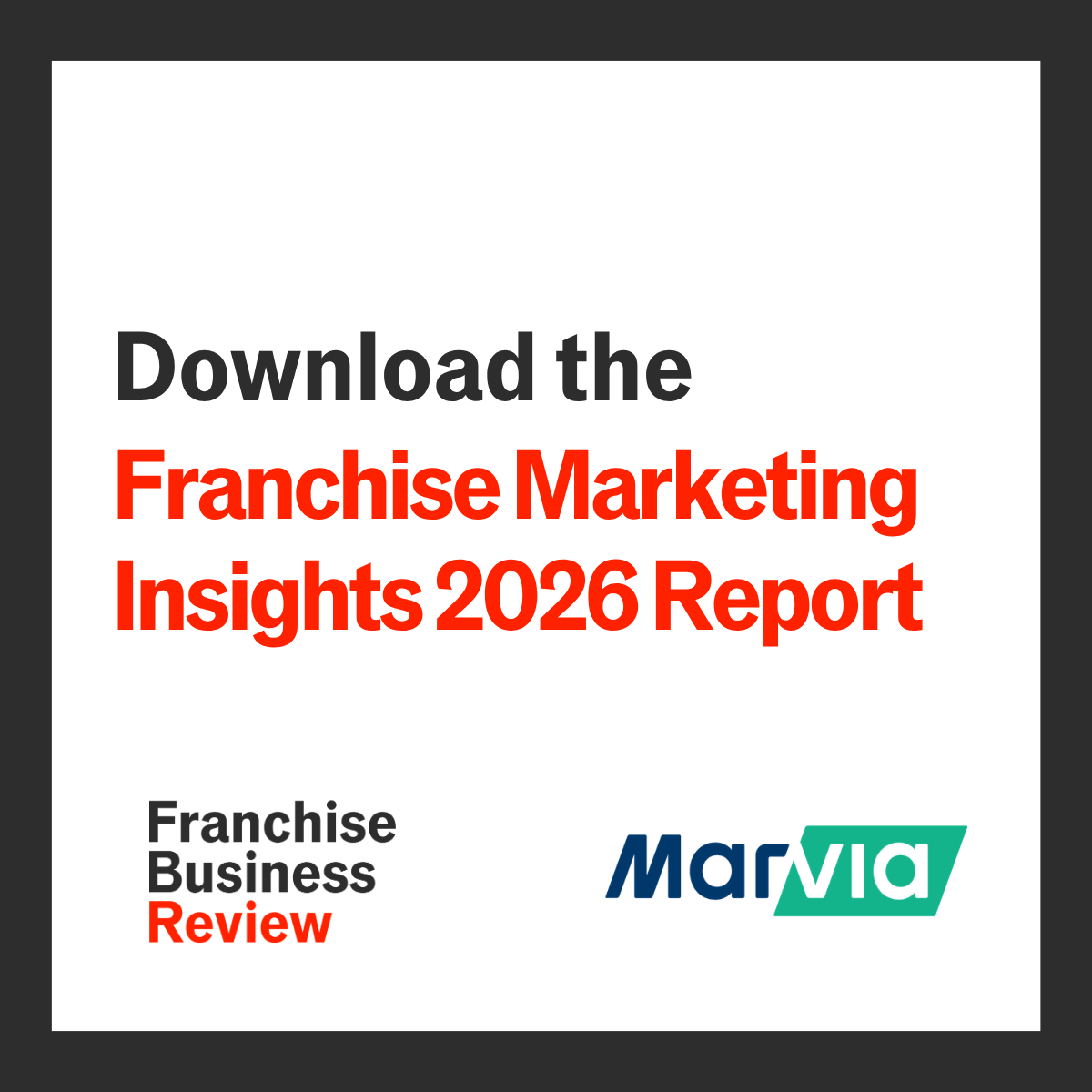 FranchiseReview's tweet photo. 69% of franchisors are confident franchisees stay on brand. 42% of those same franchisors say they catch off-brand content constantly.

Still haven't read our Marketing Insights report with @marvia? This is your sign.

Free download: https://t.co/v1WPiAtvmU https://t.co/tjFzG2naHy