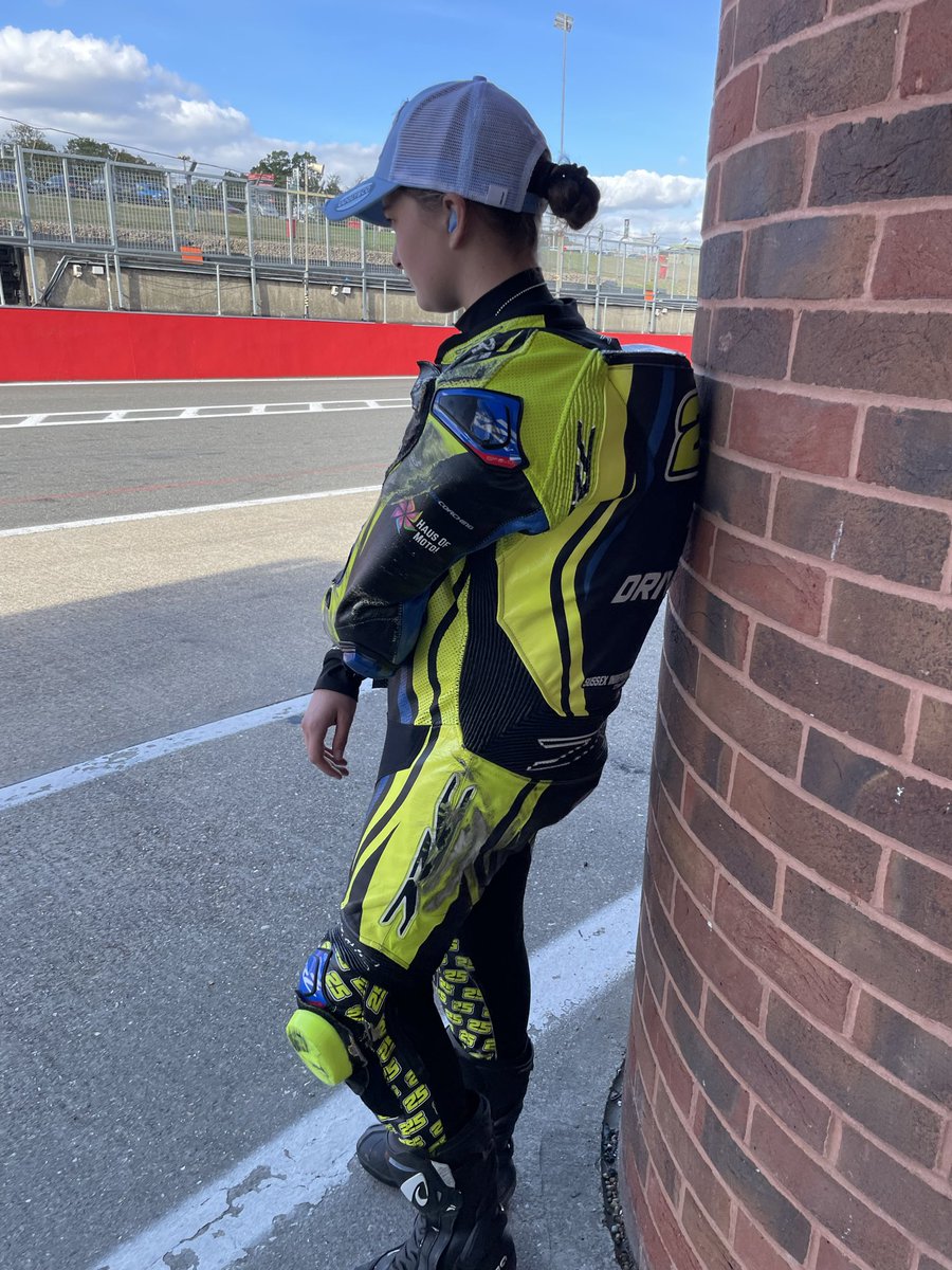 ChloeGleeson25's tweet photo. Great @BemseeOfficial test day today at @Brands_Hatch. Made progressions in each session & looking forward to quali & races tomorrow!
Thank you to the team for fixing the bike electrical problem in time for tomorrow!
#grateful #racejourney https://t.co/fWmjASP4zX