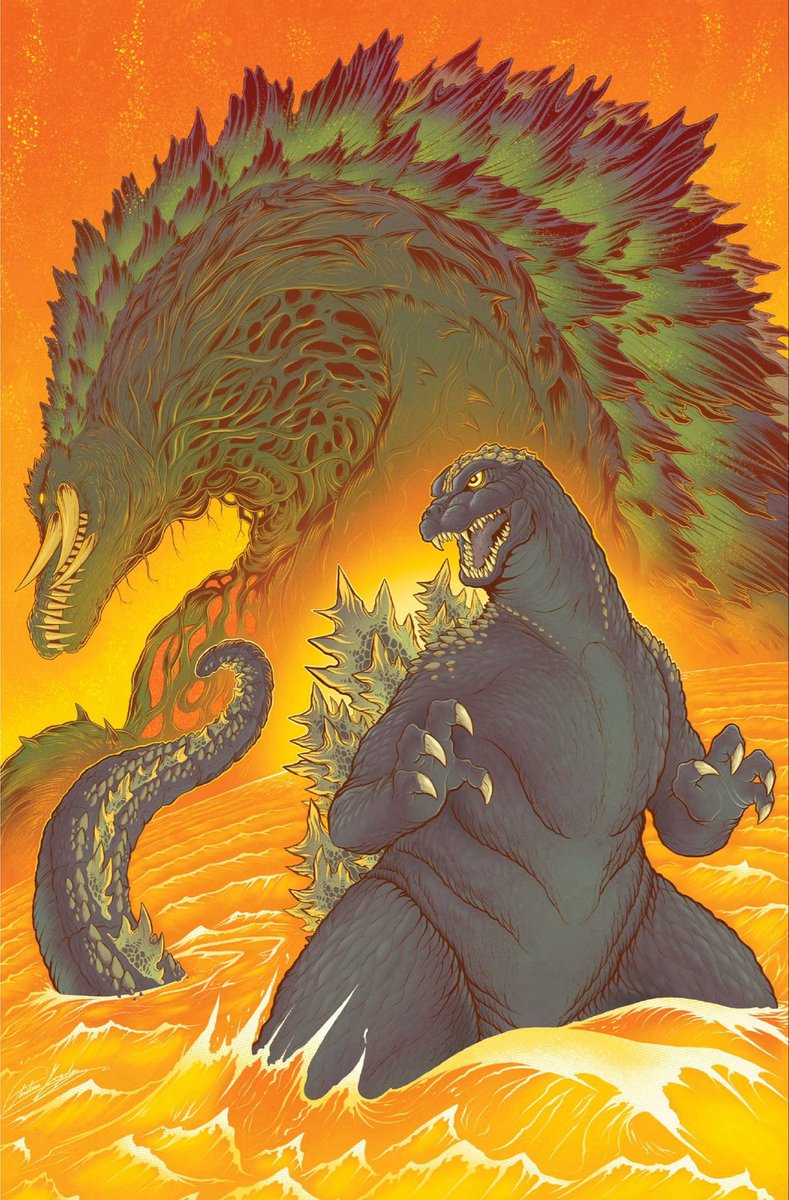 monsterasiazero's tweet photo. IDW Tales Of The Monsters!
Godzilla &amp; Biollante By Christian Gonzalez #Godzilla https://t.co/qhfIf1JmYU