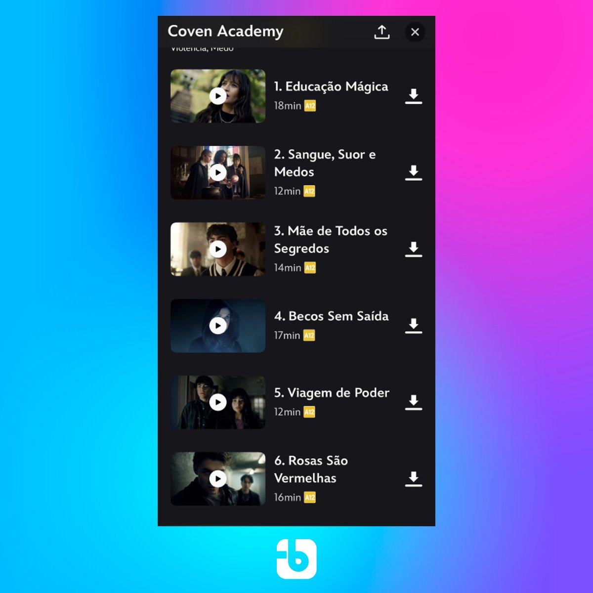 forumbunklr's tweet photo. Mirando no público no TikTok? "Coven Academy", nova série do Disney+, choca por ter episódios com duração média de apenas 15 minutos. https://t.co/avzVxWKLV5