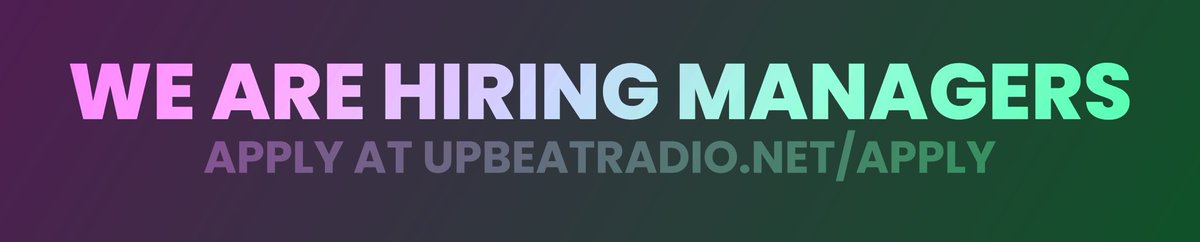 UpBeatRadioNET's tweet photo. Do you have experience in writing? Are you passionate about expanding your skills and running a department? 

You could be a good fit for this voluntary role. Check it out on our website. 

https://t.co/BiYSbpQVfS https://t.co/4k6xX9e0Kw