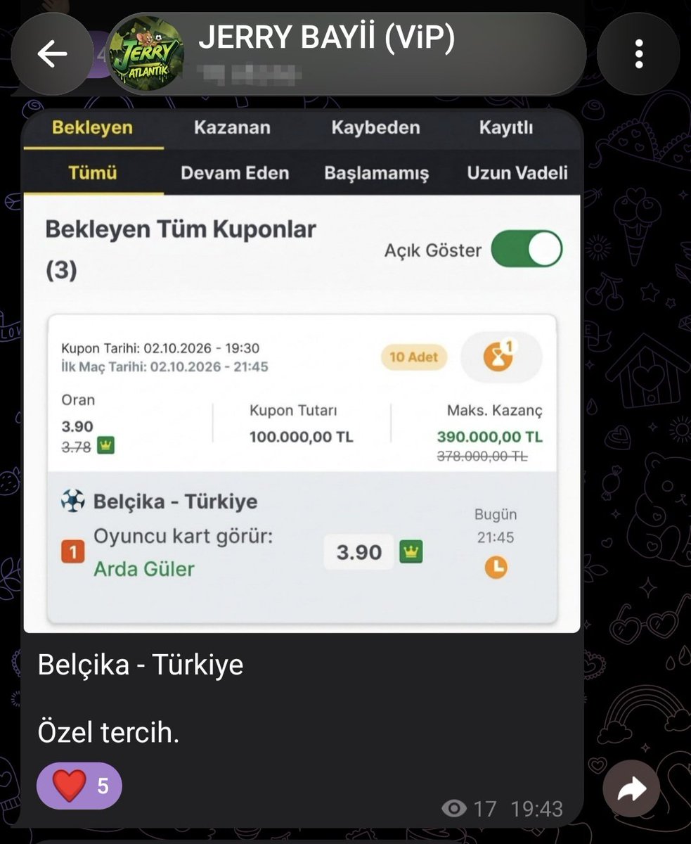 redkitsahada's tweet photo. Atlantik ücretsiz grubumuzda Türkiye maçı özel Arda Güler kart görür tercihimiz kazandı.

Gruba katılmak için telegramdan adresime mesaj gönderin.

https://t.co/uoJc3gcvQJ https://t.co/4tXev5xQ9X