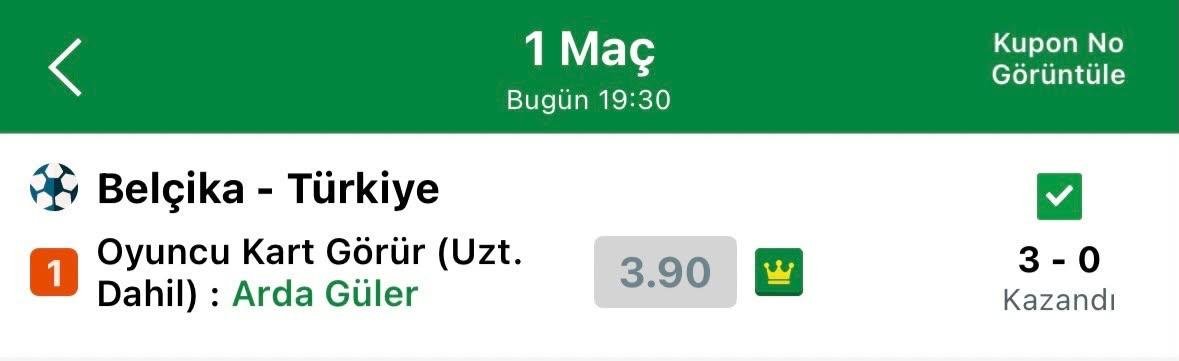 redkitsahada's tweet photo. Atlantik ücretsiz grubumuzda Türkiye maçı özel Arda Güler kart görür tercihimiz kazandı.

Gruba katılmak için telegramdan adresime mesaj gönderin.

https://t.co/uoJc3gcvQJ https://t.co/4tXev5xQ9X