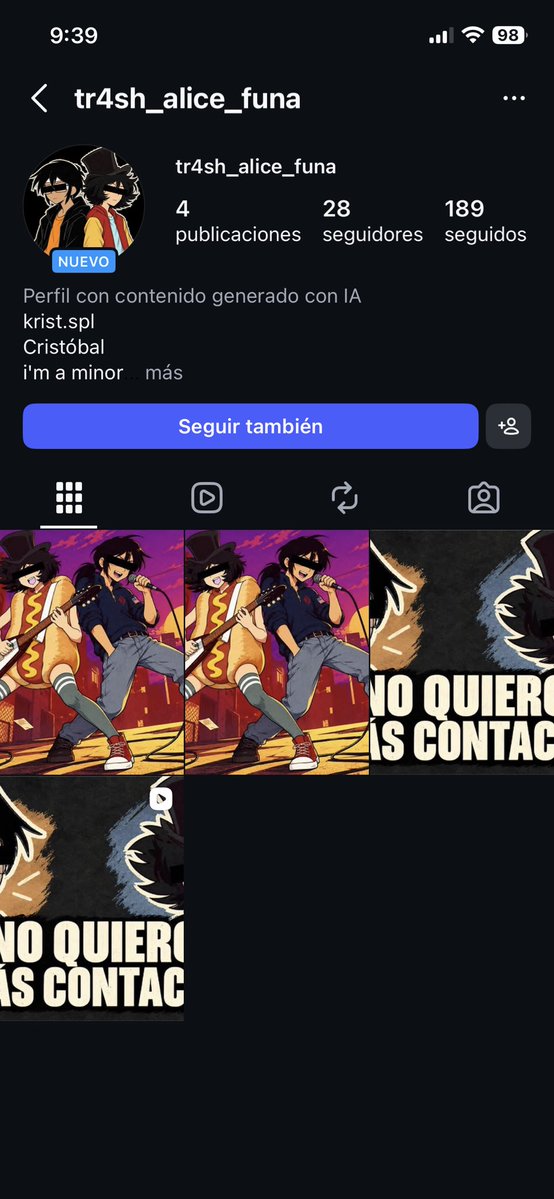 pinguin_dark's tweet photo. @Ritter173260 Déjate de andar subiendo porno y afronta tus weas acosador ql mira las weas que me mandan por pendejos qls como vo anda a lavarte la raja ql trato de vivir mi vida normal y mira las weas de que me culpai https://t.co/Eia3k1McfB