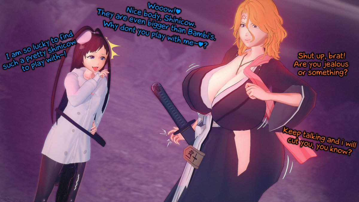 dabigbaobabsky's tweet photo. Gigi x Rangiku 1/3 https://t.co/wza34TE3t7