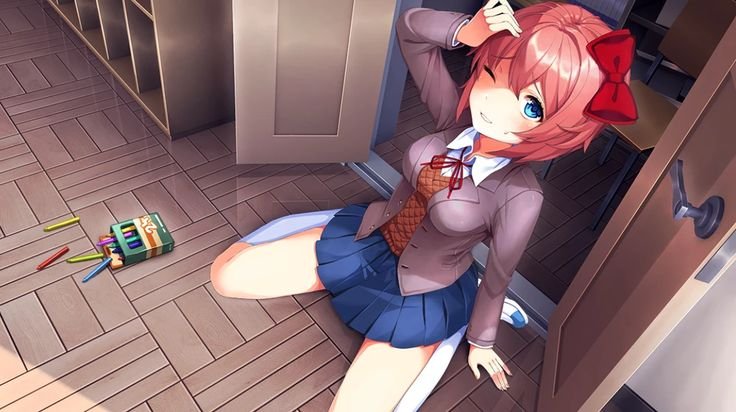DokiSaudemental's tweet photo. Sayori Your best childhood friend  I Love her 🎀 https://t.co/PaCSa3RVji