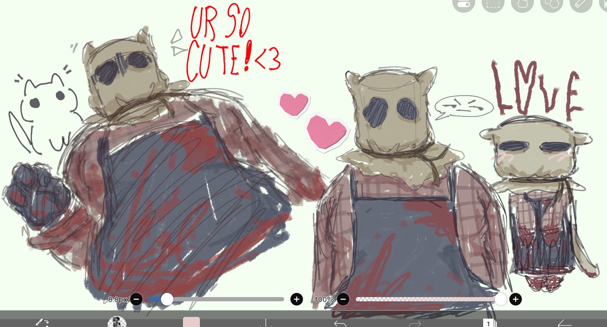 sh33py_dreamz's tweet photo. AWWW AWW BUTCHER I LOVE HIM HES FUN my little kawaii thing #SOOTH #PUPPETCOMBO https://t.co/7DiRA9oUhV