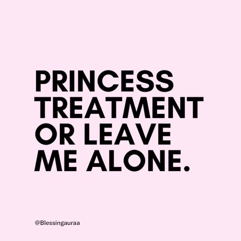 Blessingauraa's tweet photo. Princess Treatment is all I want ✨💅🏻 https://t.co/xoHRCjcuJg