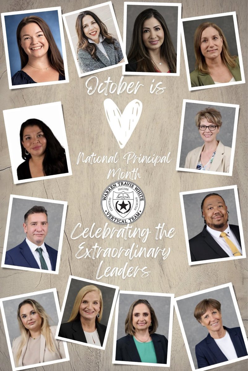 wtwhitefp's tweet photo. Happy #NationalPrincipalsMonth to the incredible principals of the W.T. White Feeder Pattern!

Your leadership, and unwavering commitment to students, staff, and families make a difference every single day. Thank you for leading with purpose and making our schools stronger! 🤘🏼 https://t.co/Fm2a7gw0fU
