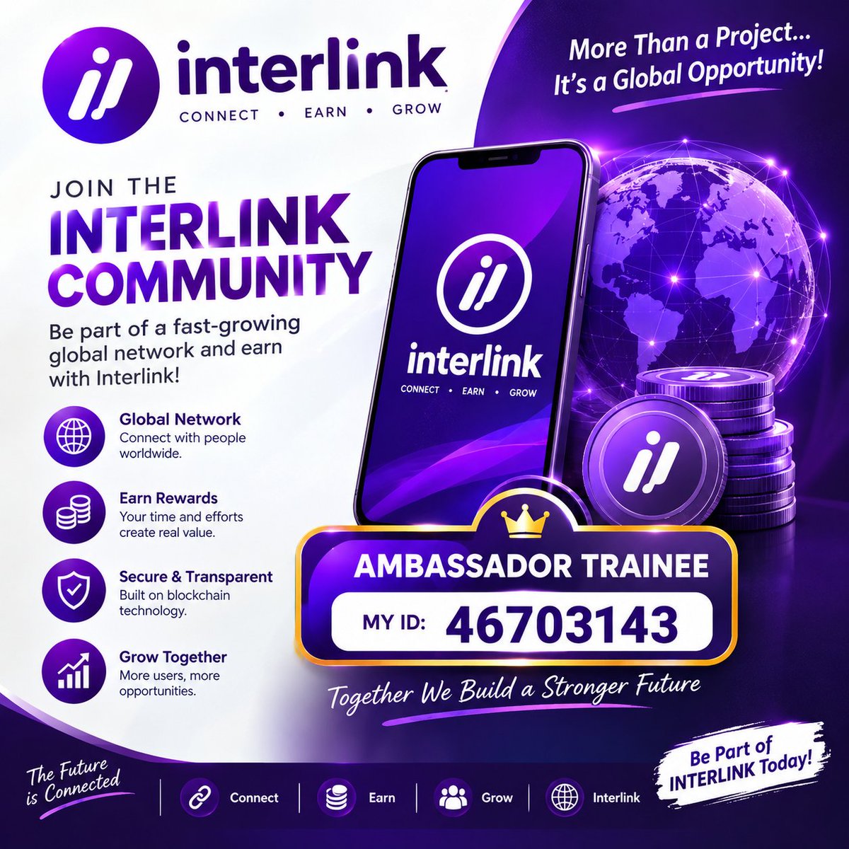 itzexcellencybk's tweet photo. 🚀 Building with Interlink and excited to be part of a growing global community.

🔗 Connect • Earn • Grow
🌍 Ambassador Trainee
🆔 ID: 46703143

#Interlink #ITL #ITLX #ITLG https://t.co/cETT1yQFn0