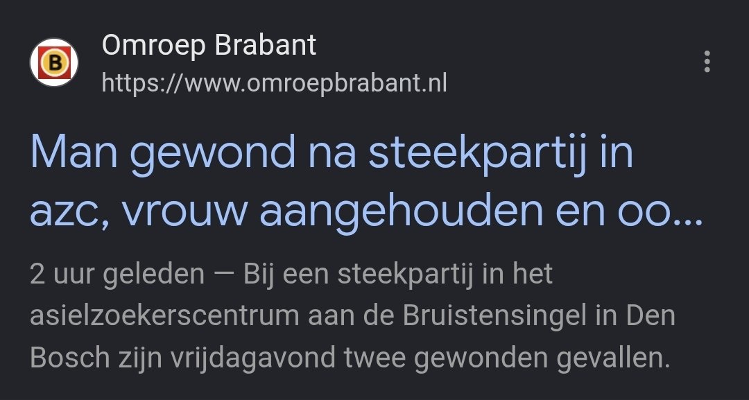 Steekpartij in opvanglocatie Den Bosch