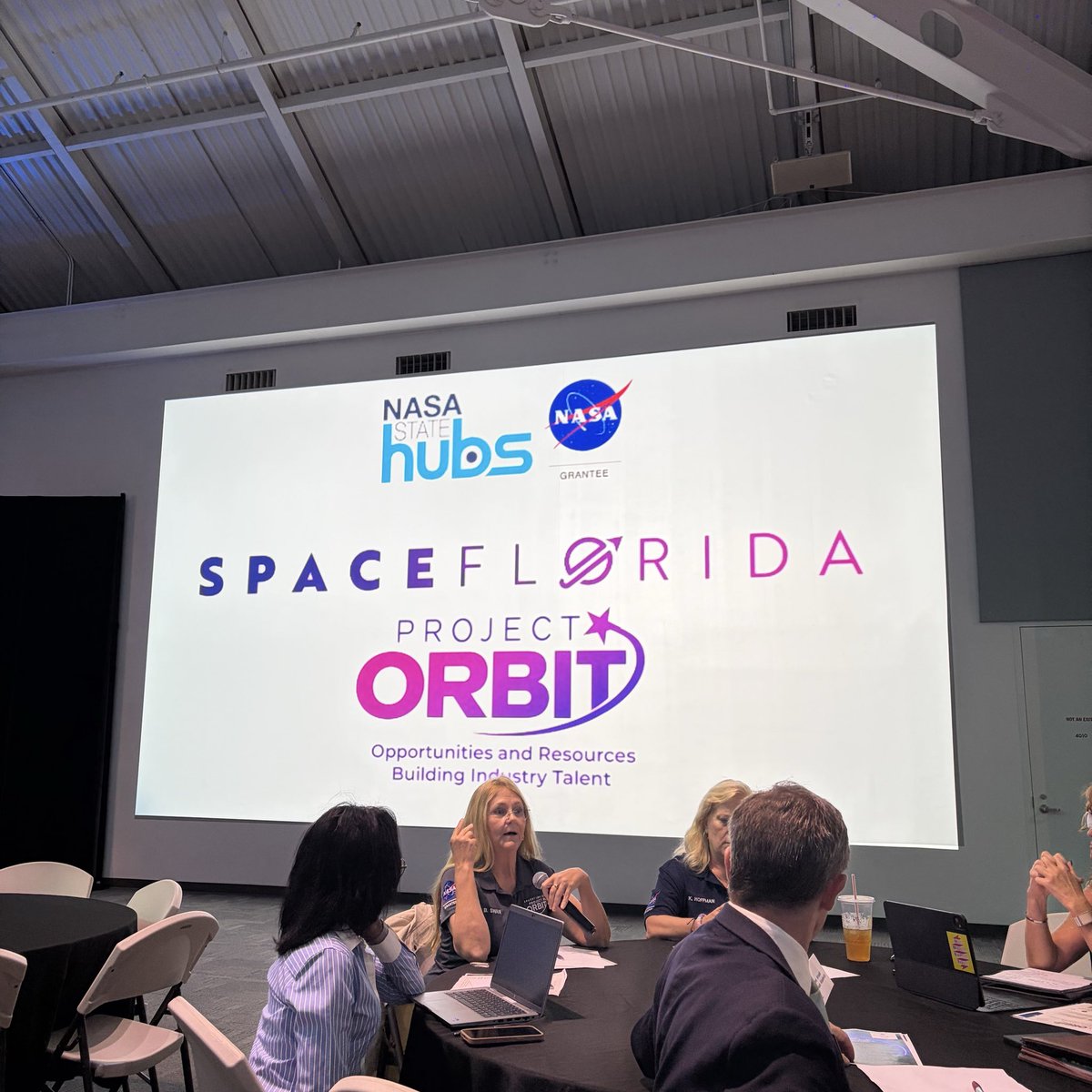 SpaceFlorida's tweet photo. Today, we officially kicked off Project ORBIT, a statewide initiative designed to strengthen Florida’s aerospace workforce and connect talent to the careers of tomorrow. 

As one of just seven organizations nationwide selected by NASA as an Aerospace Skilled Technical Workforce Hub, Space Florida is bringing together education, workforce and industry partners to build stronger pathways from career exploration to training, internships and apprenticeships.