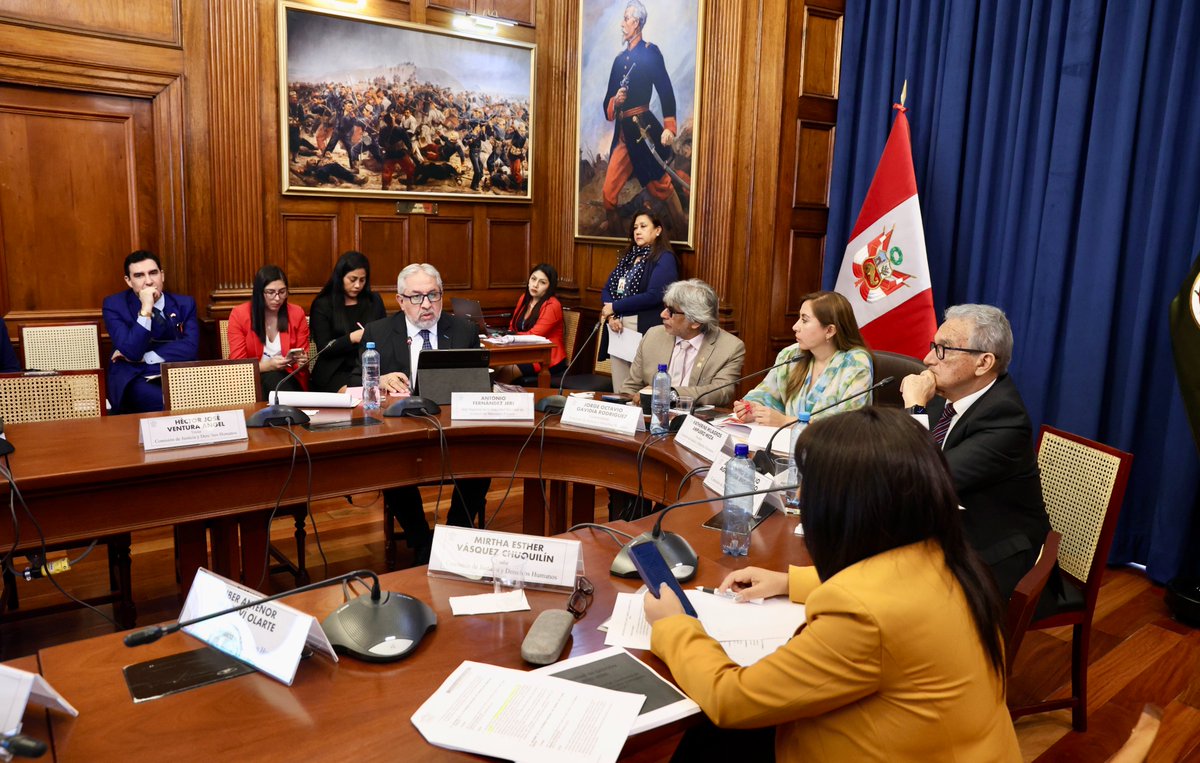 JustDDHHSenado's tweet photo. La Comisión de Justicia y Derechos Humanos continuará con su labor de fiscalización y seguimiento del sistema de control disciplinario con el objetivo de buscar mejoras. https://t.co/MX4T4MiQOu