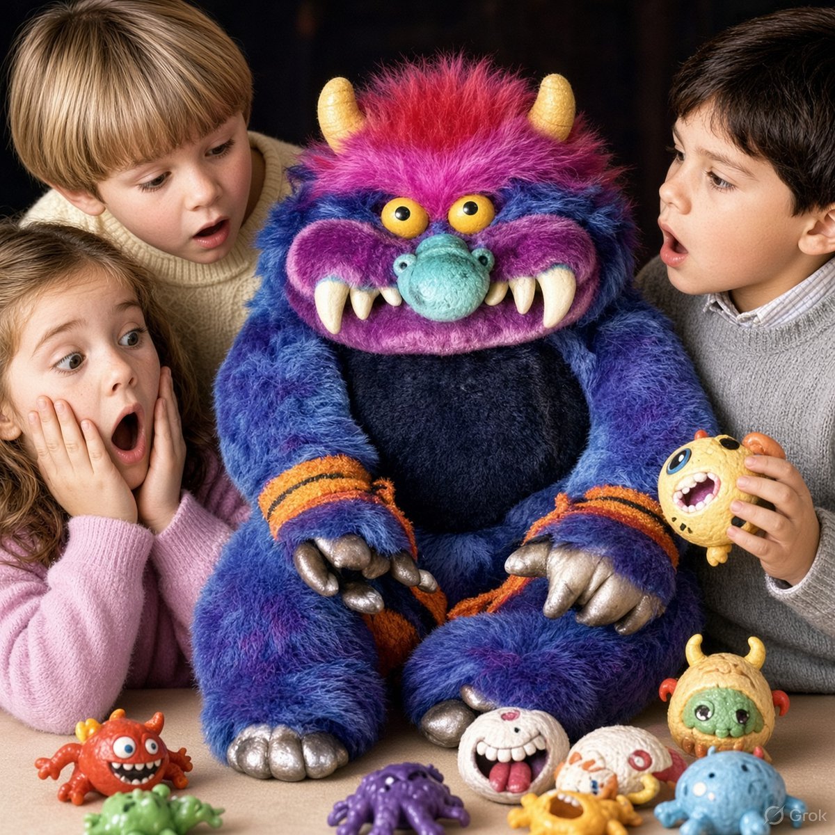 GarbageHuman24's tweet photo. 1986 My Pet Monster      2026 My Pet Monster https://t.co/WG50ytOiv6