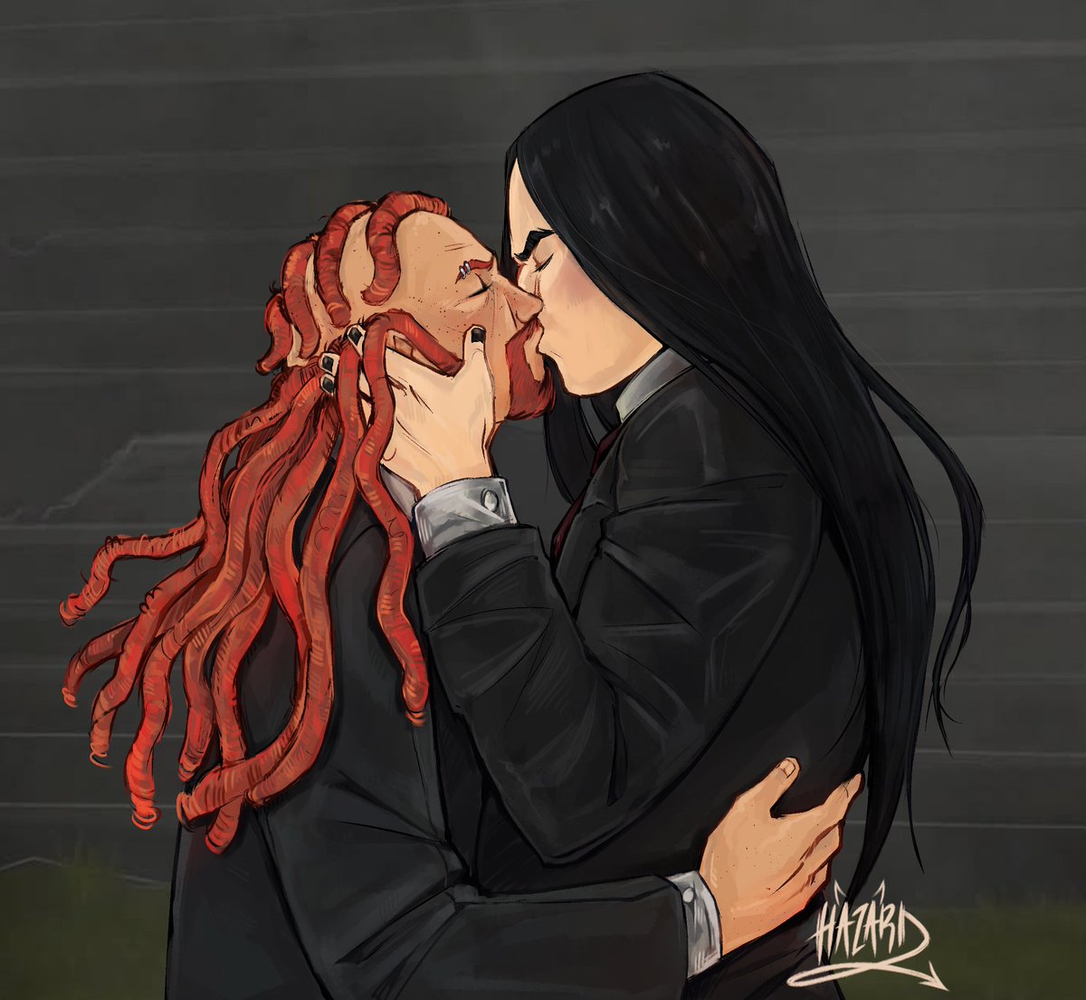 HAZARDOUSARIN's tweet photo. Nathan needs to get his hands off everyone 
#dethklok #metalocalypse https://t.co/mArlLicuUc