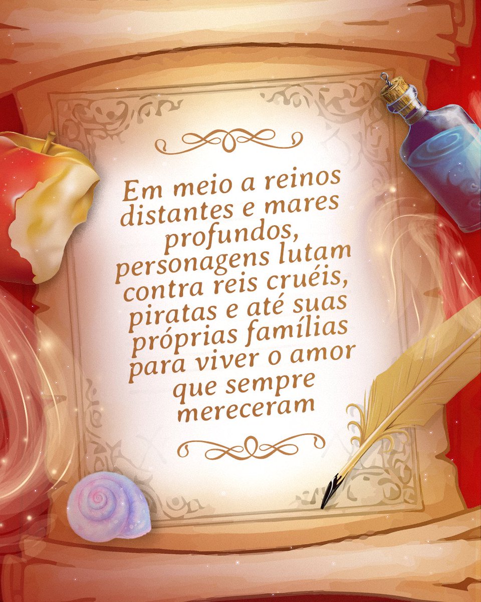 EditoraBlooming's tweet photo. ✨ VEM AÍ: ENCANTADOS ✨

Os contos de fadas que atravessaram gerações estão prestes a ganhar novas cores, novos caminhos e novos amores. 🧹🪄🪭🍎🐚❄️

Cada livro abre as portas para um novo reino. Cada história, para uma nova forma de viver o amor. https://t.co/Sn3Je1fO9O