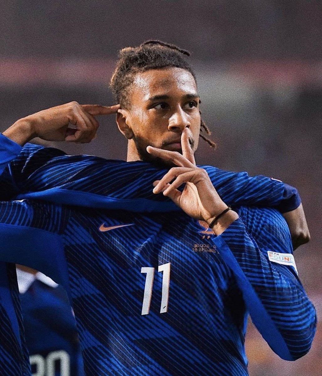 FullTimeX_'s tweet photo. 🚨🗣️ Zidane on celebrating Olise goals differently:

🗣️ Reporter: "We've never seen you celebrate goals they way you celebrated Olise's last two goals, why was that?"

🗣️ Zidane: "You will celebrate more than me because, the goal against Belgium was a solo and an unbelievable goal, the one against Italy was a crossbar free kick. I love the kind of player he is and the goals he scores"

"There are things that derives me to celebrate goals"