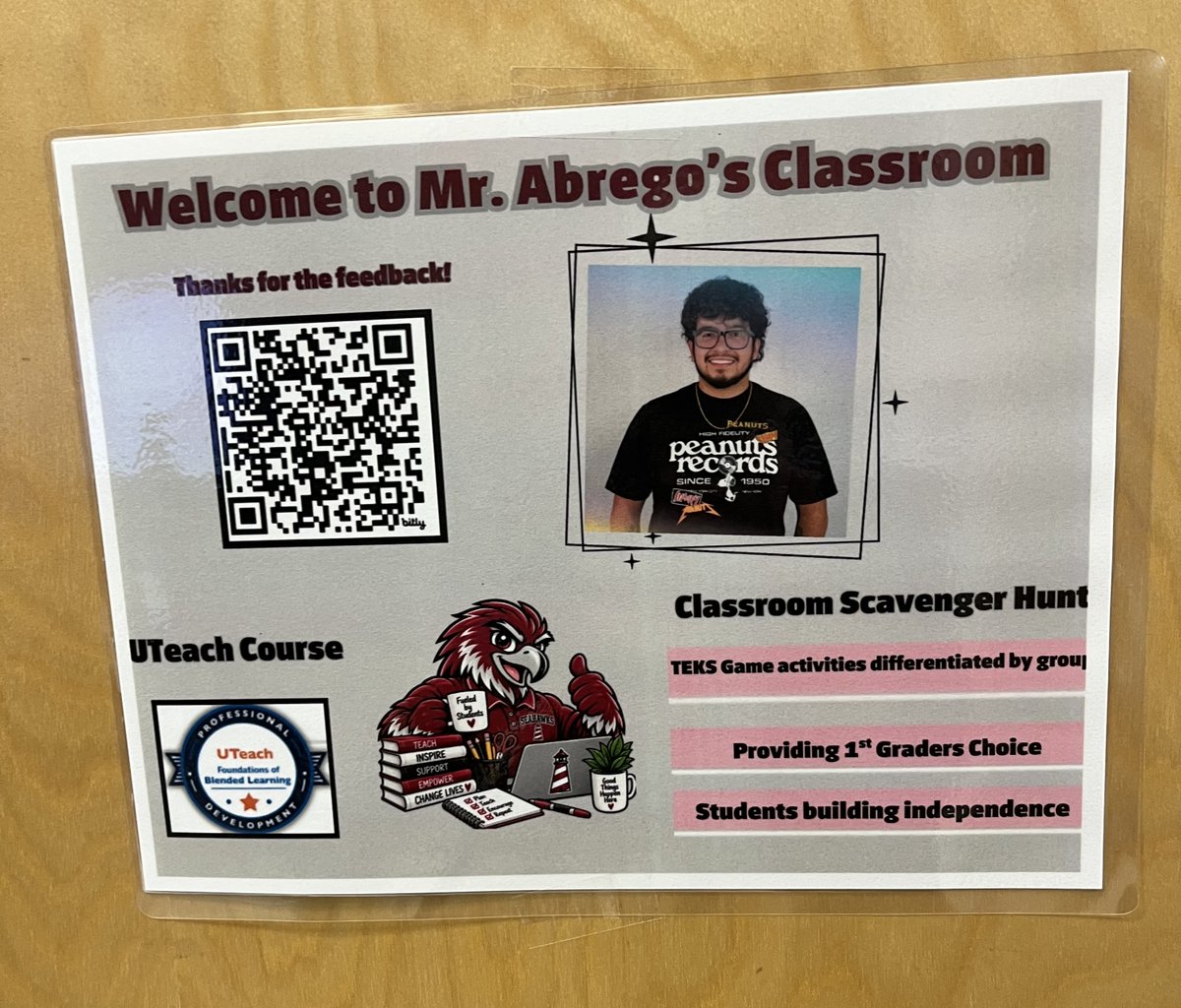 UTeachPD's tweet photo. Blended Learning Site Visit at Lighthouse Public Schools Day 2: A Peek into First Grade!

Mr. Jacob Abrego’s students built math skills through choice, manipulatives, iReady, and teacher-led small groups. Personalized learning in action! #BlendedLearning #UTeachPD https://t.co/tVx3PVHMrZ