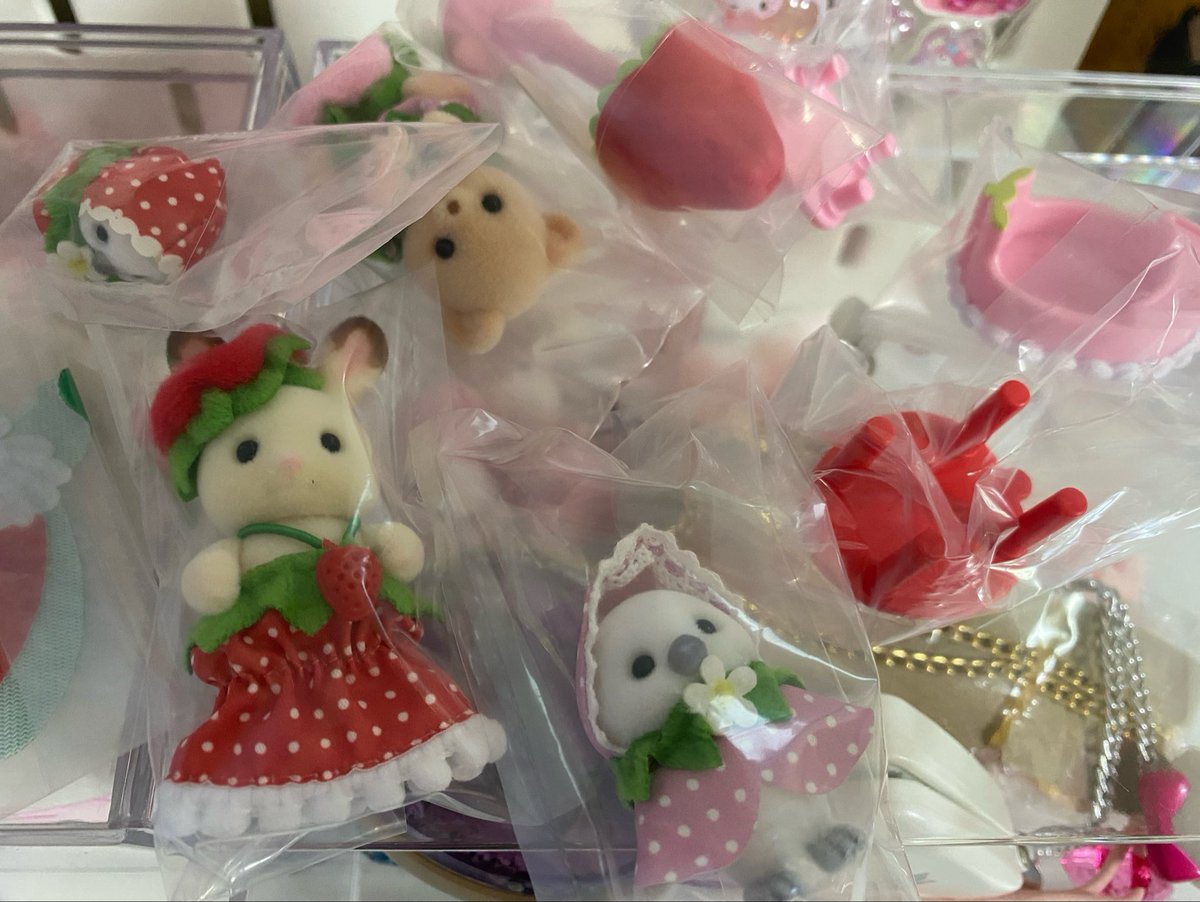 ci__1214's tweet photo. シルバニアファミリーいちご かわいすぎる🍓
Xのおかげで出会えました。みなさんありがとうございます🙇🏻‍♀️🙇🏻‍♀️ https://t.co/0mrwOXMrXp