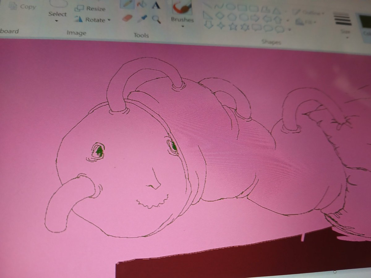 Augustisoverrr's tweet photo. Hi  Wip   wip funny worm thing https://t.co/QQAQ9rbBpI