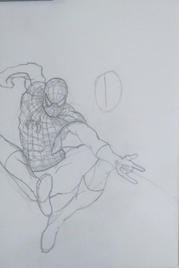 Maha____014's tweet photo. Wait for the final result 🤌
#art #marvel #spiderman 
#venom https://t.co/vcRS8fwI8o