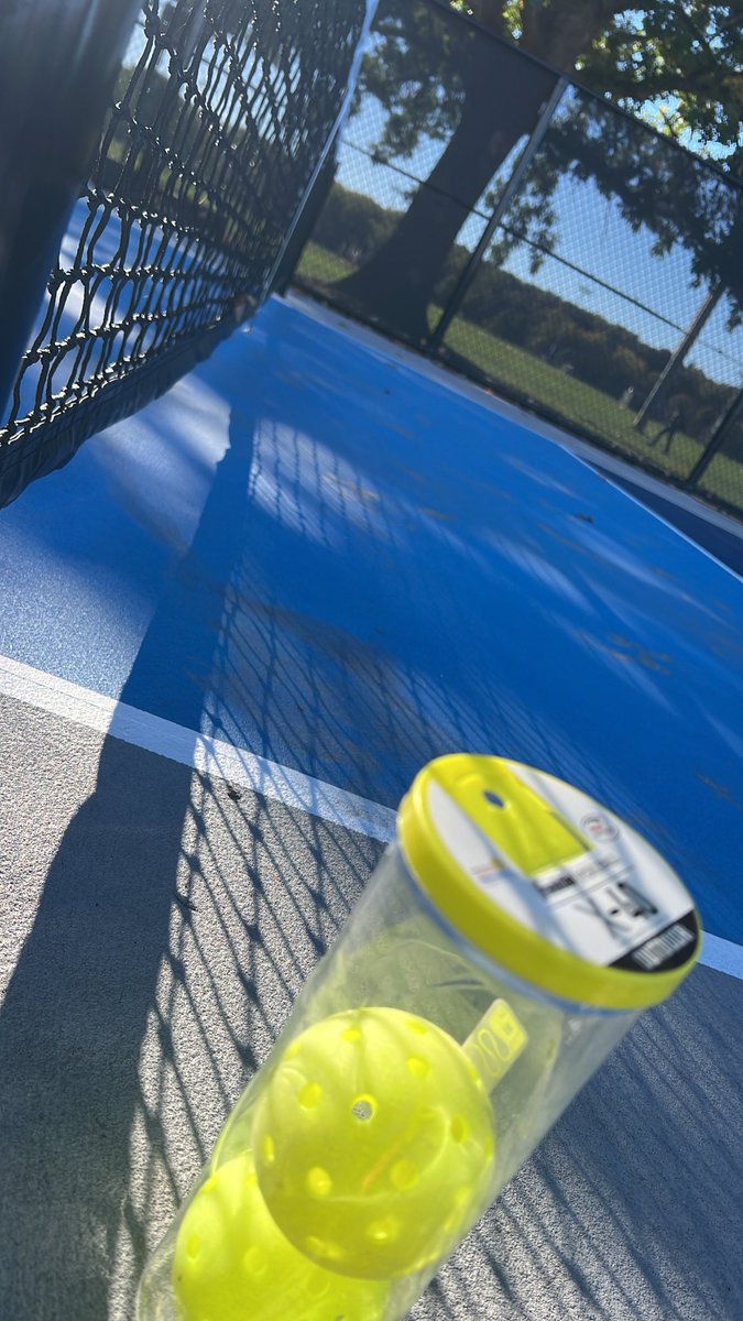 cheese_25103's tweet photo. Beautiful day for pickleball 🥒 https://t.co/jIb5aLDZ5Y