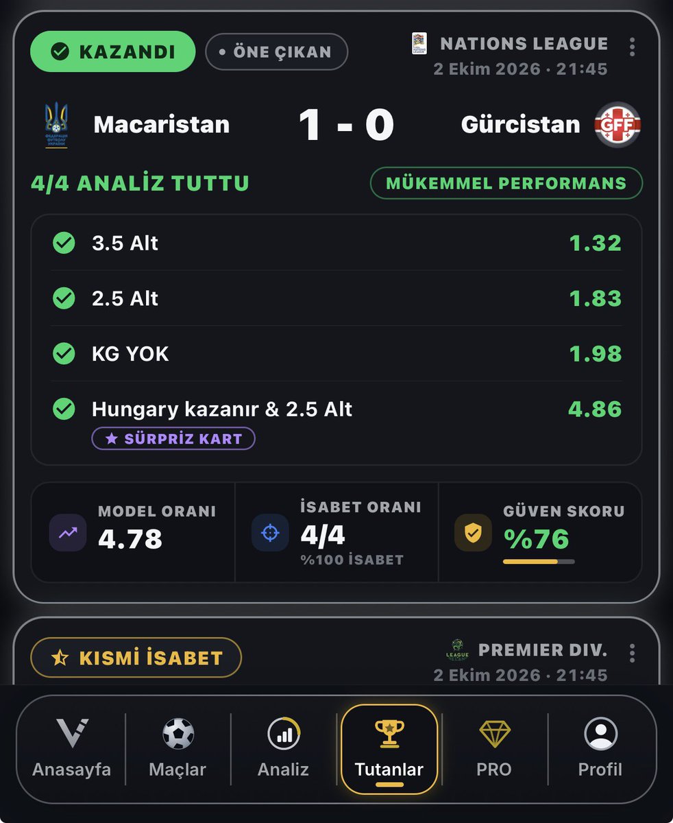 getVincer's tweet photo. Yarın yayında appstore dan indirebilirsiniz ✅
⚽ VINCER AI — Veriye dayalı spor analizi. 📊 📈 xG • Form • İstatistikler • Kadro Analizi 🤖 VINCER tahmin etmez, hesaplar.  🇬🇧 VINCER AI — Data-driven sports analysis. 📊 📈 xG • Form • Stats • Squad Analysis 🤖 VINCER https://t.co/KQCzdHBCuC