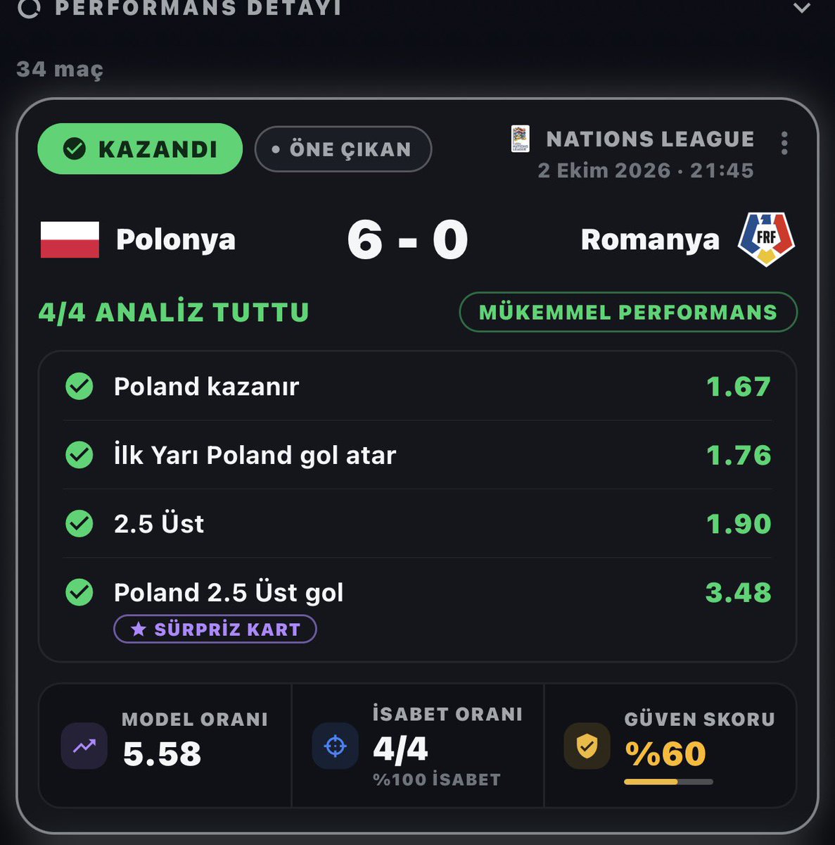 getVincer's tweet photo. Yarın yayında appstore dan indirebilirsiniz ✅
⚽ VINCER AI — Veriye dayalı spor analizi. 📊 📈 xG • Form • İstatistikler • Kadro Analizi 🤖 VINCER tahmin etmez, hesaplar.  🇬🇧 VINCER AI — Data-driven sports analysis. 📊 📈 xG • Form • Stats • Squad Analysis 🤖 VINCER https://t.co/KQCzdHBCuC