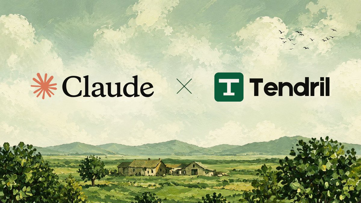 tendrilhq's tweet photo. Tendril has been accepted into the @claudeai Startups program.

We're building the infrastructure layer for autonomous AI, and Claude has been one of the tools helping us move faster, think deeper, and ship better.

Looking forward to what's ahead. https://t.co/zlwQVrcwd9