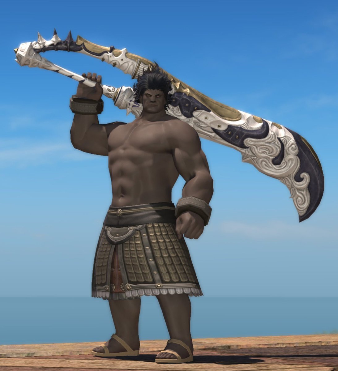 SuperTired64's tweet photo. @MIRA_kures12 I'm still a little sleepy right now, and I thought this guy was Maui before I realized it was Berserker lol https://t.co/hFy5XuvYAD