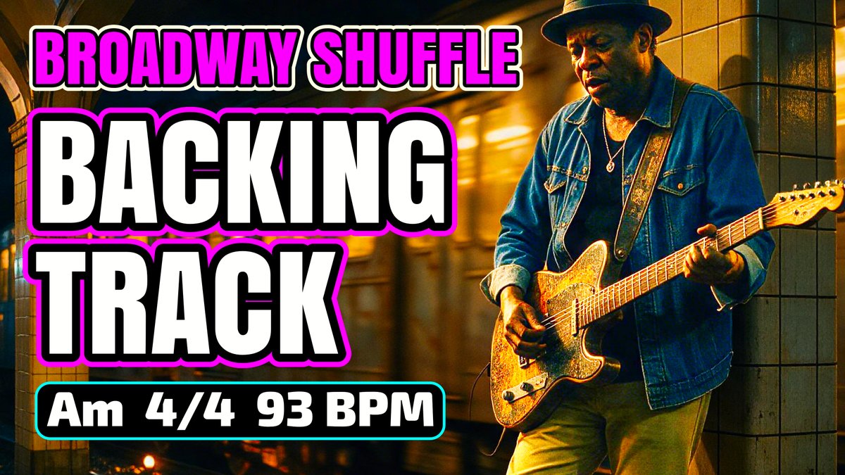 AudioArtisanx's tweet photo. πΈ Broadway Shuffle is live!
Blues jam track in Am 4/4 β’ 93 BPM
Driving shuffle feel with a tight pocket. Great for practice and soloing.
Full track here β https://t.co/VDKMFbS0yP
#GuitarBackingTracks #BluesBackingTracks #JamTracks #BluesGuitar
Musical Pro β Blues, Rock & Country Backing Tracks
