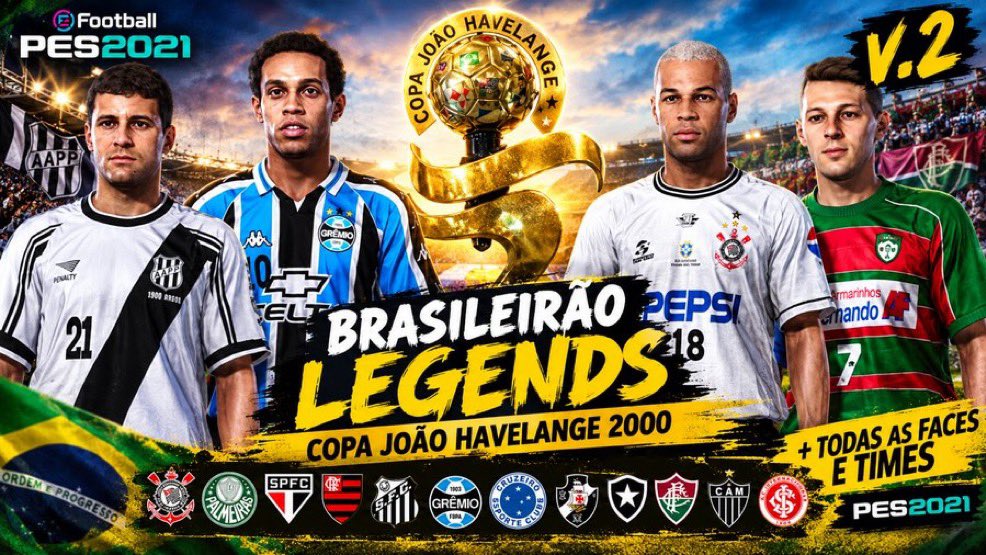 brlegendspatch's tweet photo. V2. Copa João Havelange + Brasileirão 1996 até 2000 

Vendas abertas 

Contato Telegram @Rapha202 https://t.co/YqxvSdl2Bd