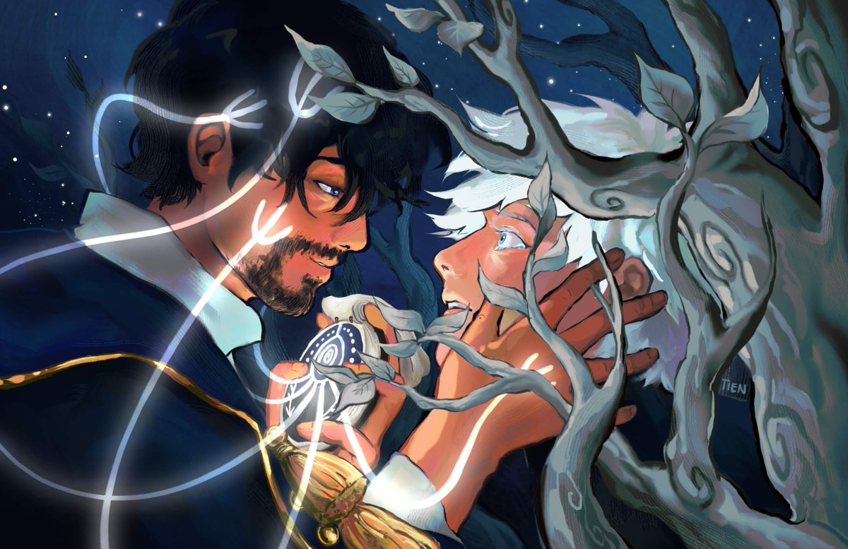tienwashere's tweet photo. // ART WITH WHA MANGA SPOILERS !!!!

Yeah I'm allergic to happiness actually

#orufrey #wha #witchhatattelier https://t.co/SgZnHz7KZF