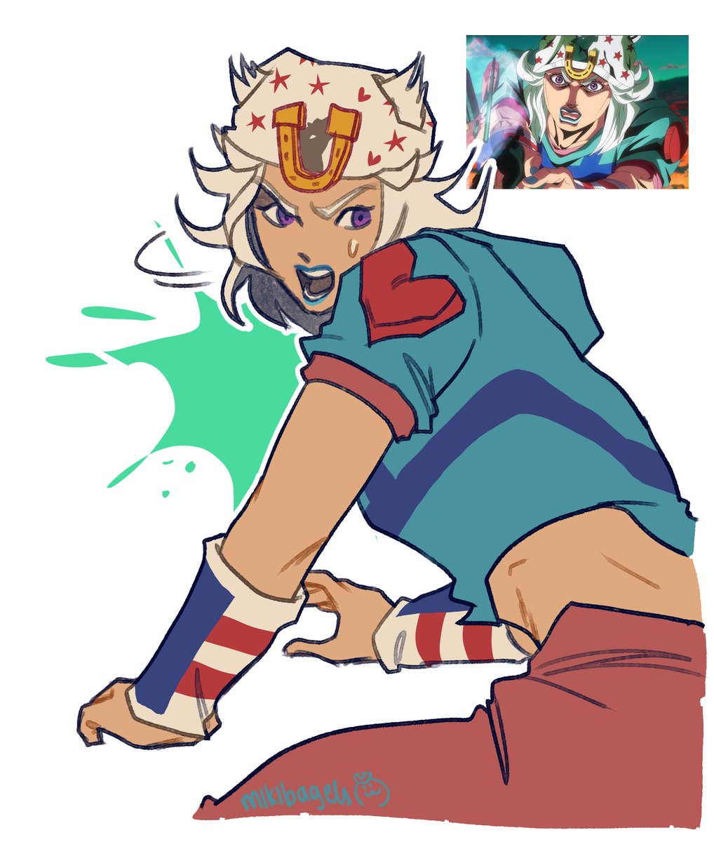 mikibagels's tweet photo. I liked the alternative palette of today's episode https://t.co/9HLc23lB7z