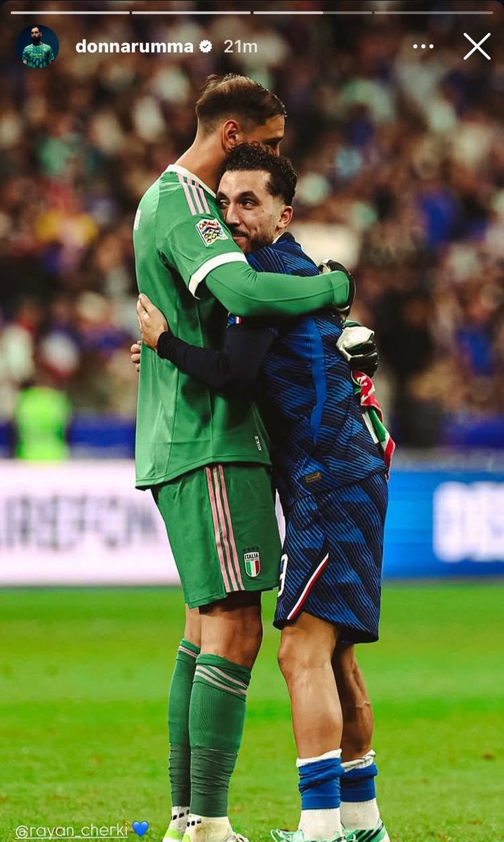 jemmy_sancho's tweet photo. 📲Donnarumma on IG 🩵 https://t.co/mWyWp1cRWl