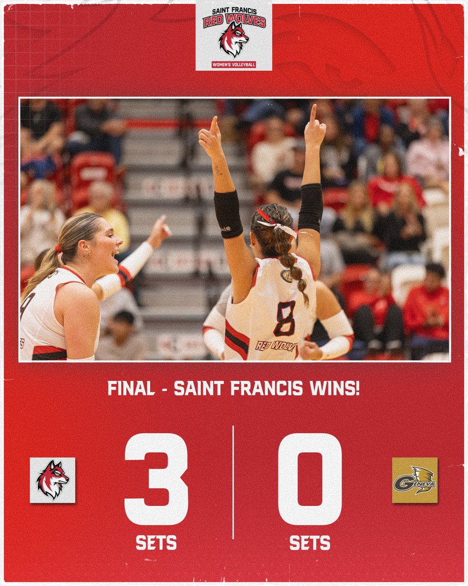 RedWolvesWVB's tweet photo. That 3-0 feeling. https://t.co/ljkHRsb1Gm