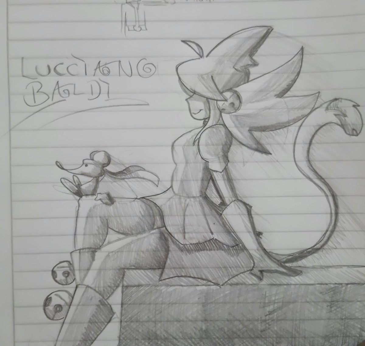 EnicholasCool's tweet photo. happy spooky month everyone, i hope you're doing great right now, and im excited since in two days it's my birthday, anyways, i'll drop this Pink and Orange sketch from yesterday and leave, take care everybody! 💗
#deltarunefanart #MadMewMew https://t.co/K7hTePMyHm