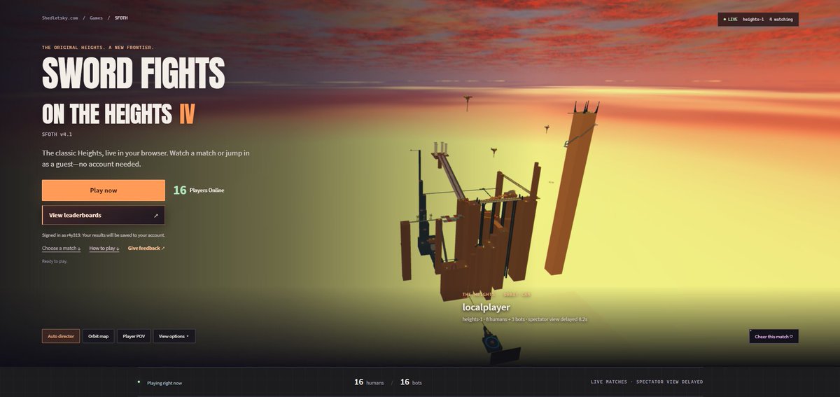 r4y319's tweet photo. Shedletsky has released a playable port of SFOTH IV for the browser!

https://t.co/q7kA4dBoVW https://t.co/VARobbzPmM