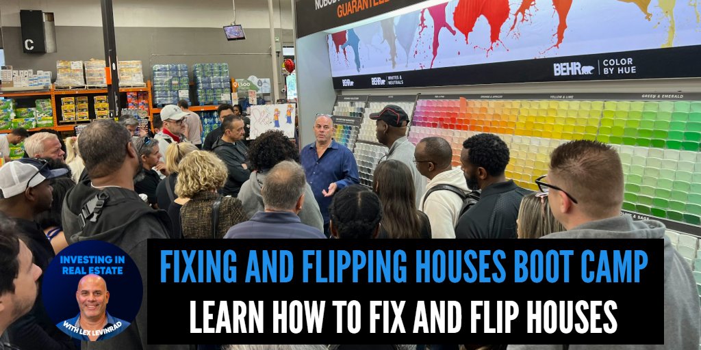 LexLevinrad's tweet photo. 🏠 Want to Fix & Flip Houses — But Don’t Know How to Get Started? 

On Friday October 16 to Sunday October 18 I will show you!

Maybe you’ve thought about flipping houses, but you don’t know:

❓ Where do I find the deals?
❓ How do I know what a house is worth?
❓ How much will repairs cost?
❓ Where do I find contractors?
❓ How do I fund the deal?

Here’s what many new investors don’t realize:

💰 You may not need to use your own money to fund the entire deal.

Investors often use private lenders and hard money lenders (like me) to help fund the purchase and renovation.

But before anyone funds your deal, you need to know how to find the right house, analyze the numbers and buy at the right price.

💰 You make your money when you buy!

You need to understand After Repair Value (ARV), comparable sales, repair costs, labor, materials and your maximum offer price.

That’s exactly what I’ll teach you at my:

🏠 FIXING & FLIPPING HOUSES BOOT CAMP
📅 Friday October 16 to Sunday October 18, 2026
🎓 Hands on Training with Lex Levinrad
📍 Live 3 Day Event in Deerfield Beach Florida
🚌 Includes a Bus Trip To Home Depot
📞 Call (561) 948-2127 To Reserve your Seat

👇 Learn More:
https://t.co/zPrgUyqq7K

For more than two decades, I’ve been buying, fixing, flipping, wholesaling and renting real estate — and teaching other investors how to do the same.

I don’t teach theory.

I teach what I actually do.

During this live boot camp, you’ll learn:

✅ How to find distressed houses
✅ How to determine ARV
✅ How to calculate your maximum offer
✅ How to estimate repairs, labor and materials
✅ How to find and manage contractors
✅ How private lenders and hard money can fund deals
✅ How to keep renovations on budget and schedule
✅ How to sell the finished property on the MLS
✅ How to decide whether to wholesale, flip or keep a property as a rental

You’ll learn how to:

FIND → ANALYZE → FUND → FIX → FLIP → PROFIT

🚌 I’ll even take you to Home Depot and walk you aisle by aisle through actual material costs so you can see what renovations really cost.

⚠️ SEATING IS VERY LIMITED — ONLY 60 SEATS

More than 80% of the seats are already gone!
If you’ve been saying:

“I want to flip houses, but I don’t know how to start…”

This is your opportunity to learn the process step by step.

📞 (561) 948-2127

👇 Reserve Your Seat:
https://t.co/zPrgUyqq7K