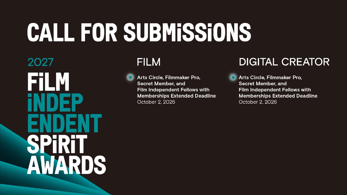 filmindependent tweet picture