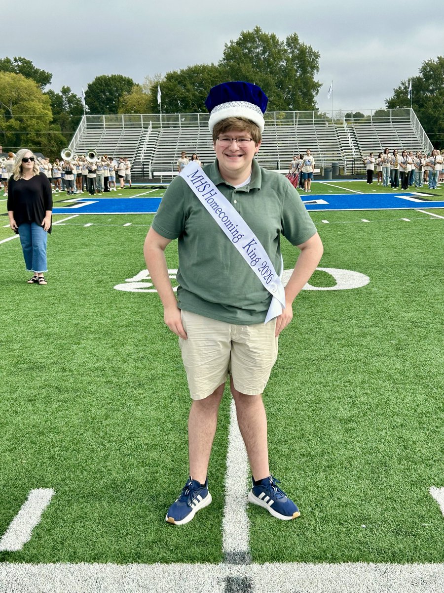 ModelHighDevils's tweet photo. 👑 The King and his court . . . Congratulations to Noah Avery, our 2026 Homecoming King. #HOCO2026 https://t.co/bNaUKHCWOH