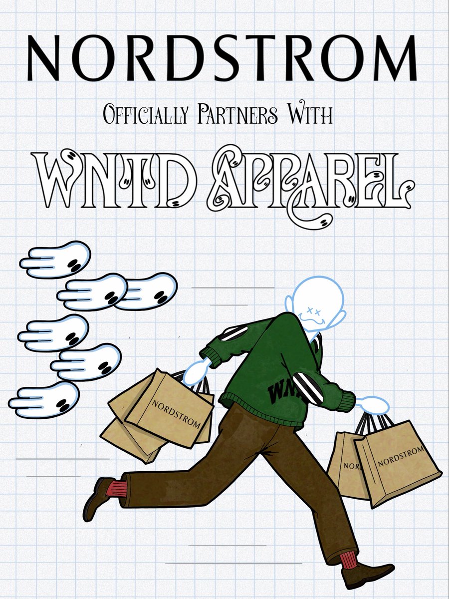 bluboy__'s tweet photo. NORDSTROM IS OFFICIALLY PARTNERING WITH WNTD APPAREL!! 🥳🎉

Our first introduction to this partnership will be the WNTD Holiday / Nordstrom Collection, which is available NOW for early access  and will officially launch with Nordstrom on October 24th!

The buyers at Nordstrom personally handpicked the pieces they wanted to bring into their catalog, which makes this moment even more special.

So much work has gone on behind the scenes to make this possible, and I’m beyond excited to finally share it with you all. This is a huge milestone for WNTD Apparel, and we’re just getting started! 🌎

WNTD APPAREL × NORDSTROM
OCTOBER 24TH. 

EARLY ACCESS LIVE NOW for pre order at
https://t.co/1ye2itFZQC
