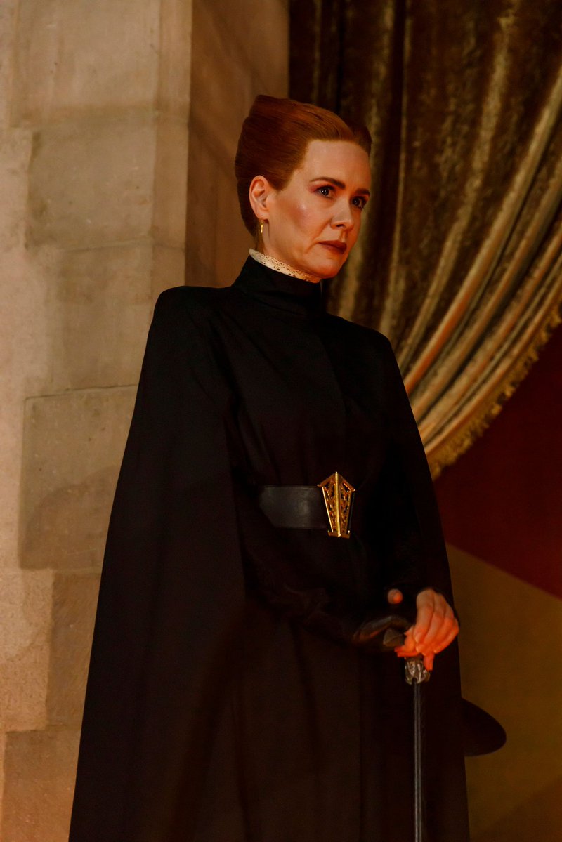 AHSZone's tweet photo. New promotional stills of Sarah Paulson as Wilhemina Venable in the fourth episode of “American Horror Story: 13.” #AHS13 https://t.co/xdGCMnulDx