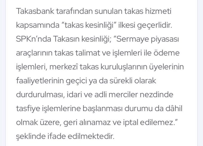 1ozantuncer's tweet photo. MKK kayıtlarında PBLK ibaresi olanlar FON PAYDAŞI DEĞİL, FON ALACAKLISIDIR!Takası bitmiş bir işlem HUKUKEN "kesin" bir alacaktır.SPK 2026/61 A/6: Gerçekleşmemiş TEFAS iade talimatları fon borcudur, tasfiye nakdinden ÖNCELİKLİ ödenir. SPKn m.79: Takas kesinliği – emir geri alınamaz, iptal edilemez. SPKn m.53: Fon malvarlığı ayrıdır, haczedilemez. Anayasa m.35: Mülkiyet hakkı. #fonmağdurları #FonMağdurlaraÇözüm #FONMAĞDURLARI #FonMağdurlarıZorDurumda #TP2FonMağdurları #ppftamödensin #ppfödemebekliyor
@spkgovtr
@RTErdogan
@_cevdetyilmaz
@memetsimsek
@burhanduran
@HMBakanligi