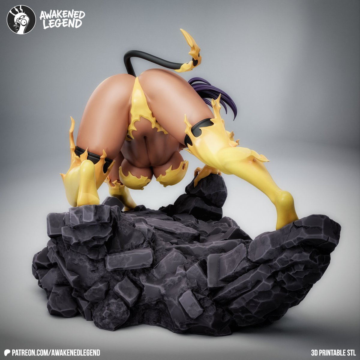 AwakenedLegend0's tweet photo. Yoruichi Shihouin- October Release
Yoruichi from Bleach is now available on my patreon,
induding her 3 different versions and 2 head switch-out
portraits.
#YoruichiShihouin #Bleach  #3DPrinting #STL https://t.co/m2V29ig5fq